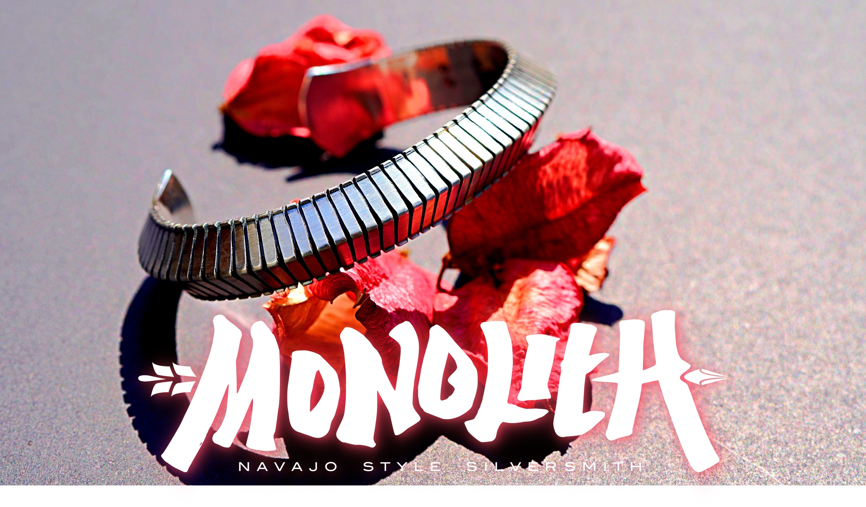 舊化寬版三角打印 【 手環 】