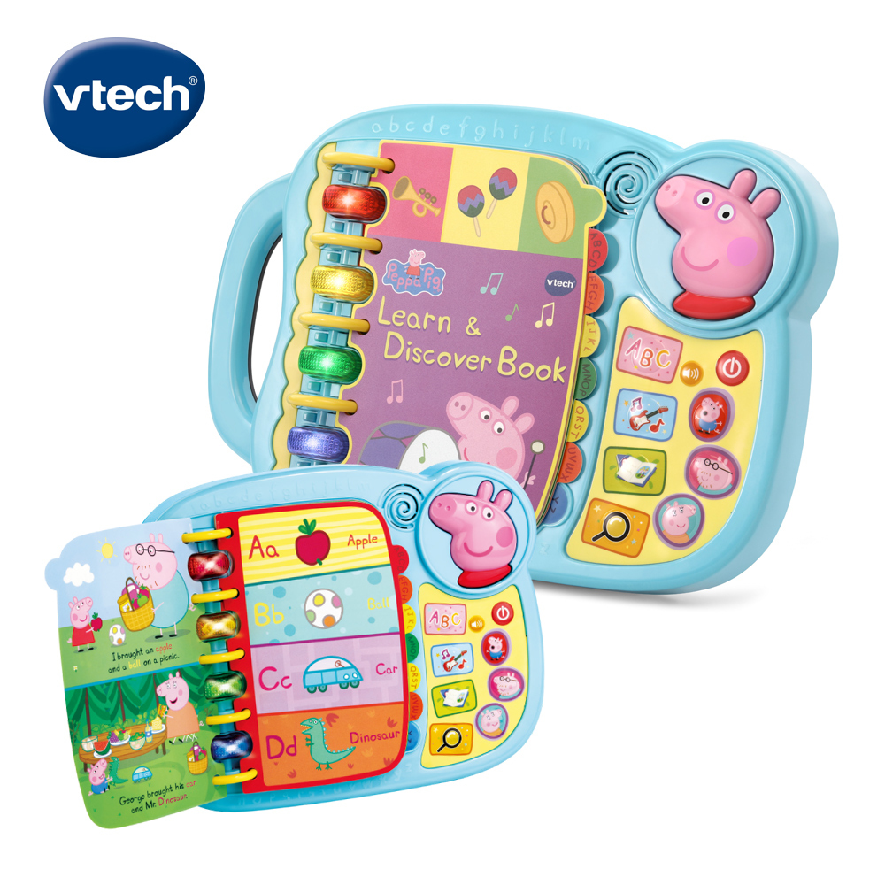 Vtech 粉紅豬小妹-字母故事啟蒙學習書
