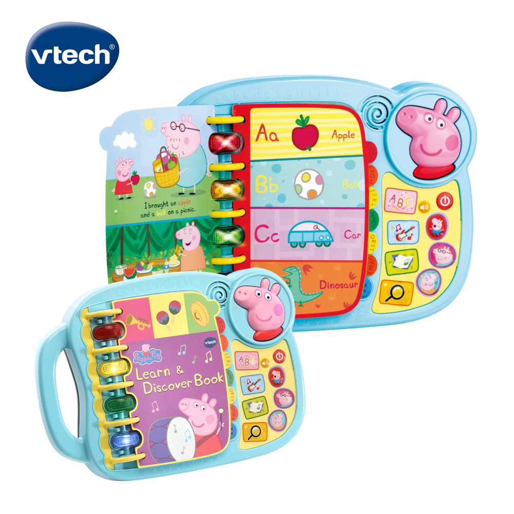 Vtech 粉紅豬小妹-字母故事啟蒙學習書