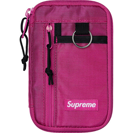 [現貨] Supreme FW19 Zip Pouch Magenta