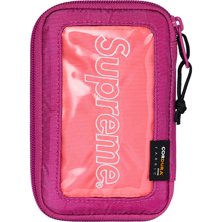[現貨] Supreme FW19 Zip Pouch Magenta