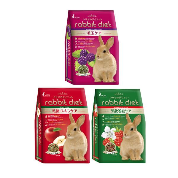 🔥即期下殺🔥兔飼料-愛兔高纖美味餐(野莓/蘋果/覆盆子) 3KG