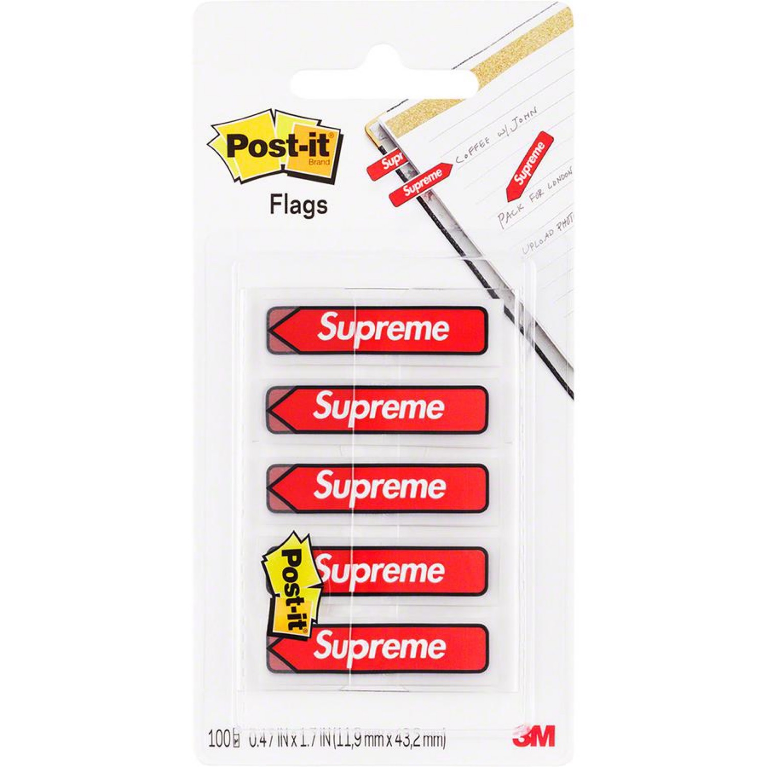 [現貨] Supreme Post-it Flags