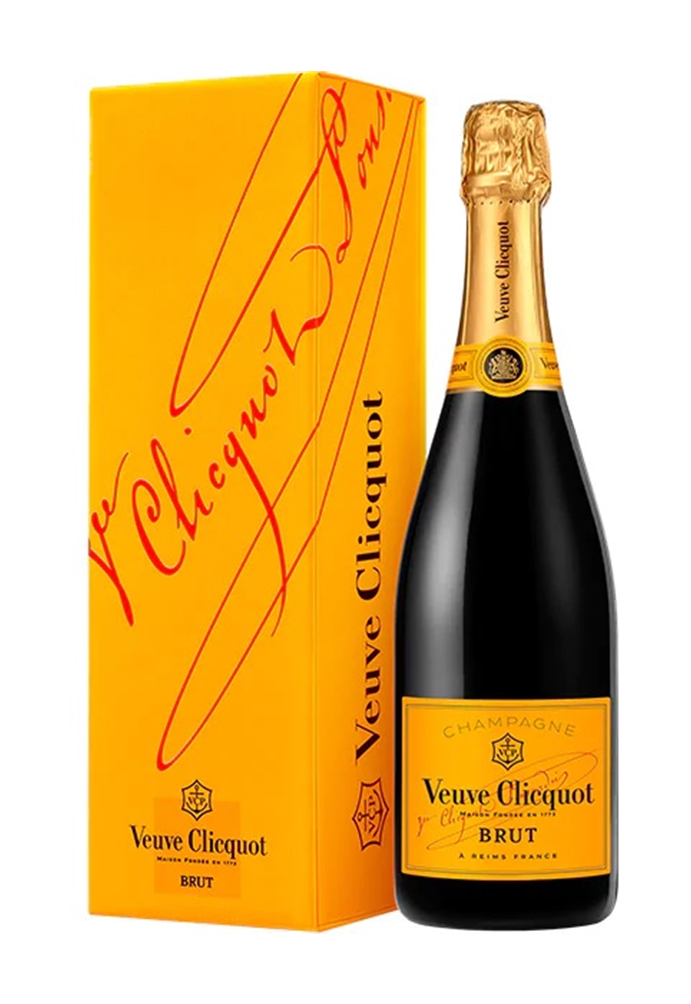 Veuve Clicquot Yellow Label with Gift Box