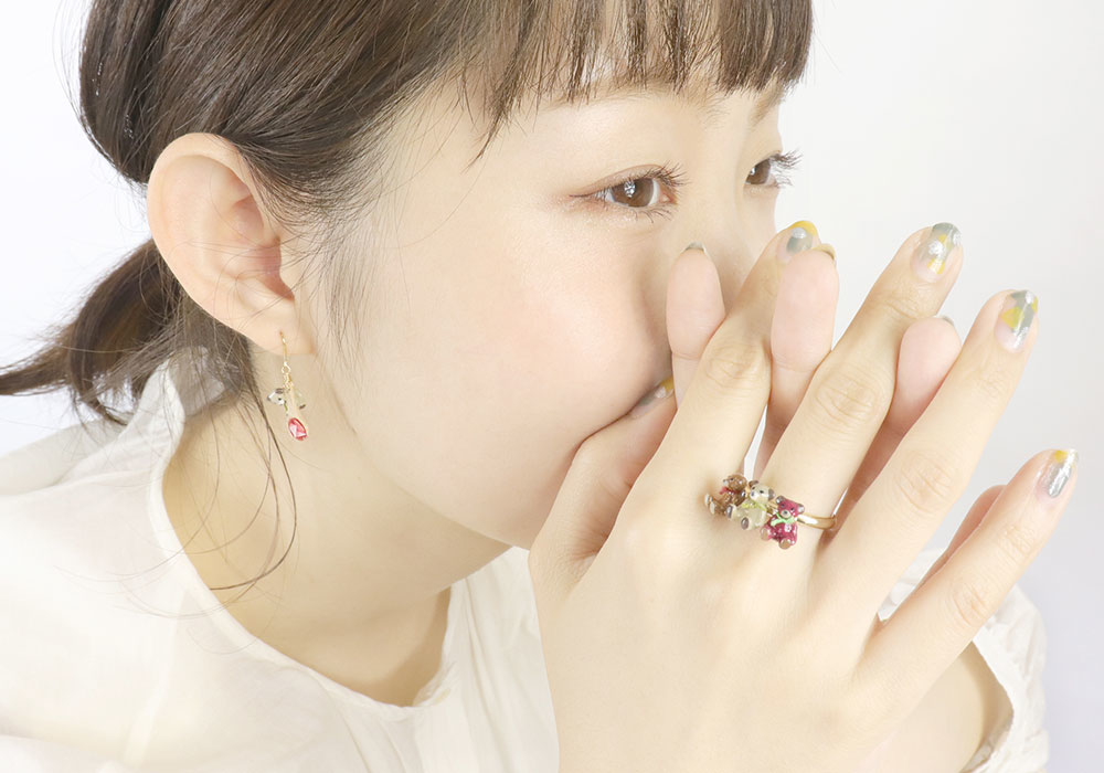 [日本手制] Ayatorie 熊仔朋友們戒指