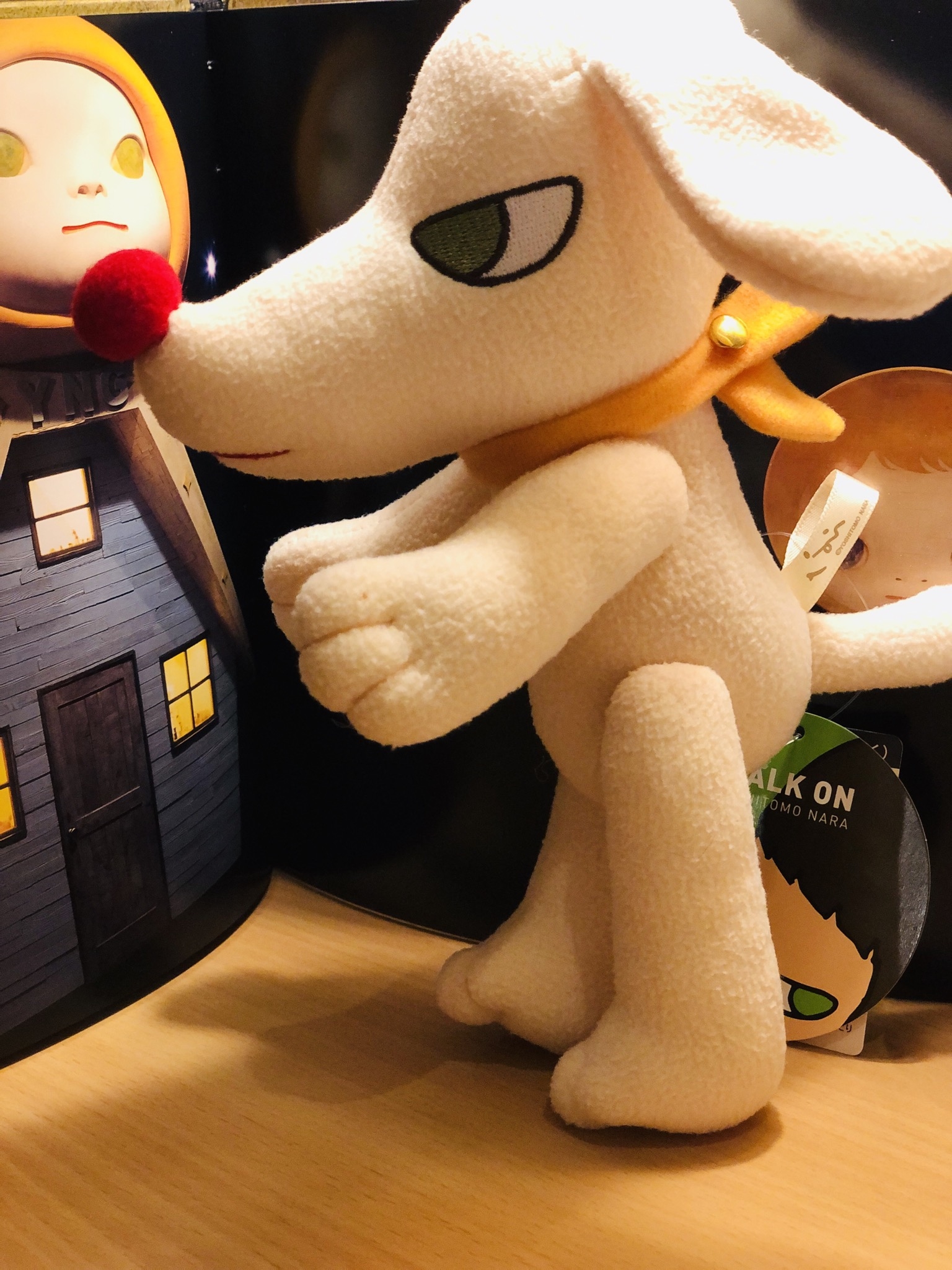 YOSHITOMO NARA WALK ON PUP布偶