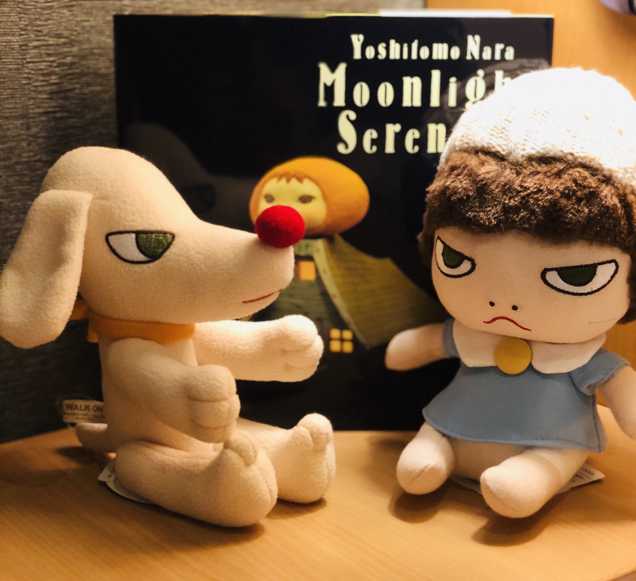 YOSHITOMO NARA WALK ON PUP布偶