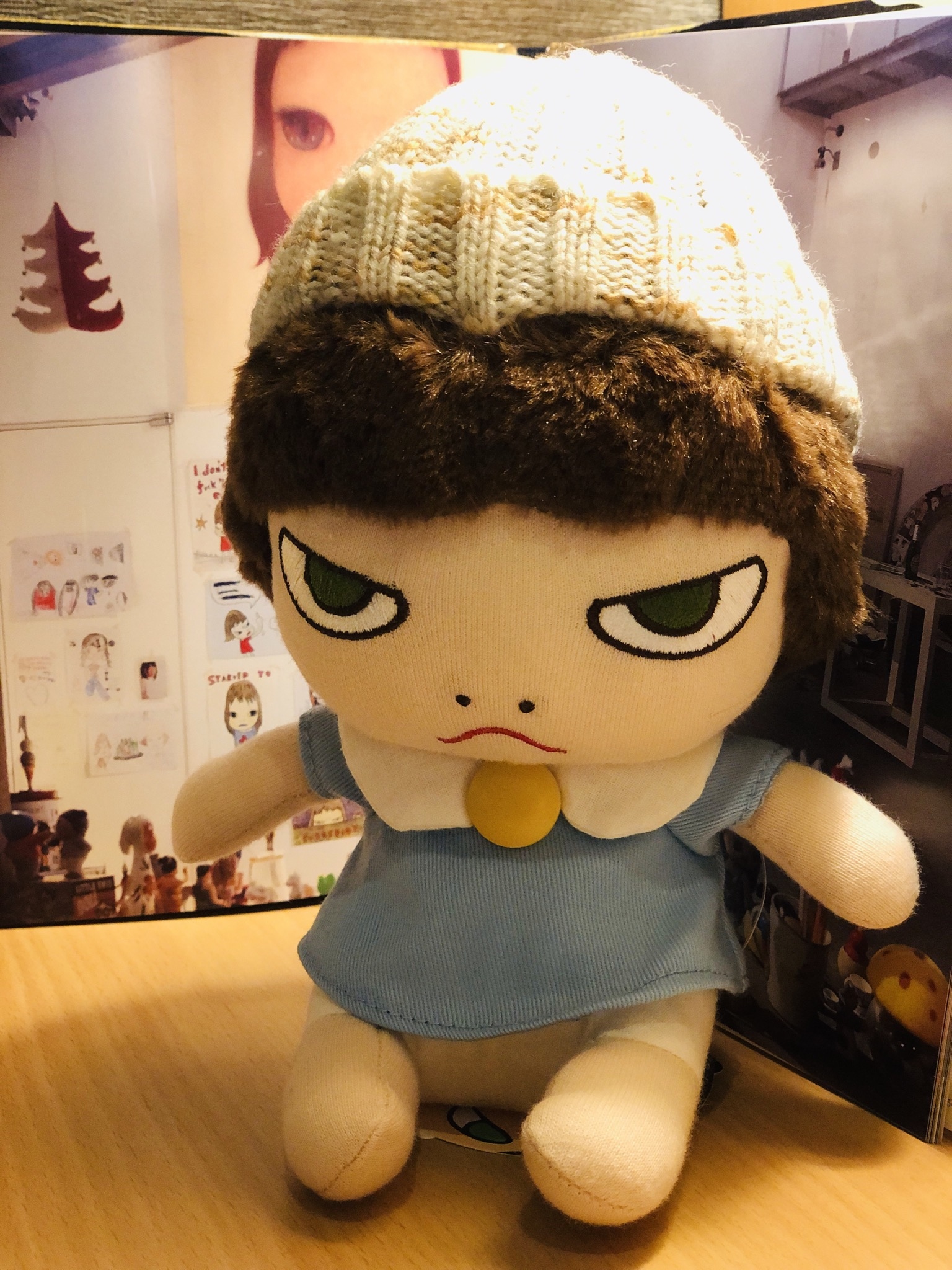 YOSHITOMO NARA WALK ON 女孩布偶