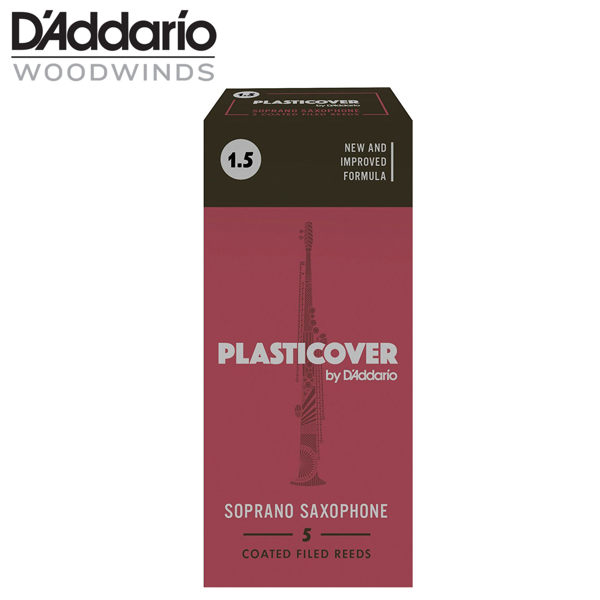 美國 RICO PC-S 高音薩克斯風黑竹片 Plasticover Soprano Sax Reeds