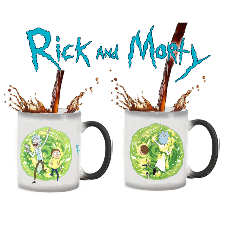 Rick and Morty 瑞克和莫蒂 美國卡通 Blasters Heat Reveal Mug 變色系列馬克杯