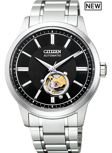 萬年鐘錶 - Citizen 星辰錶 機械腕錶  男錶  NB4020-96E   錶徑41.3MM