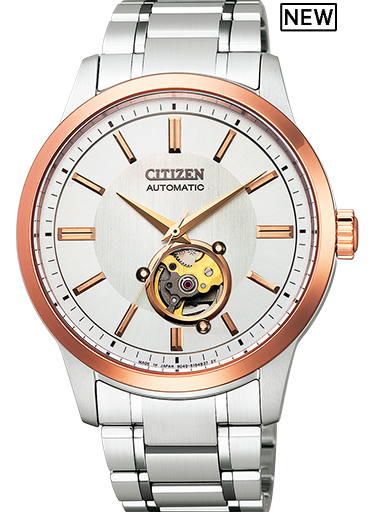 萬年鐘錶 - Citizen 星辰錶 機械腕錶  男錶  NB4024-95A   錶徑41.3MM