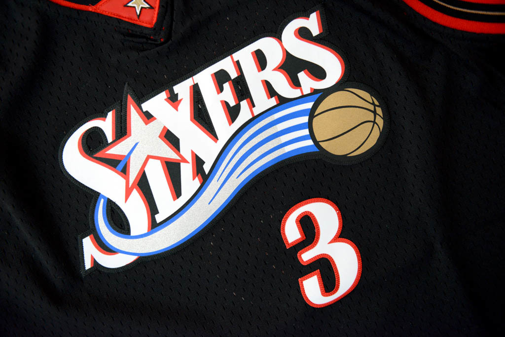 Mitchell & Ness 費城76人隊 Allen Iverson 2000-2001 青年版 Swingman 球衣