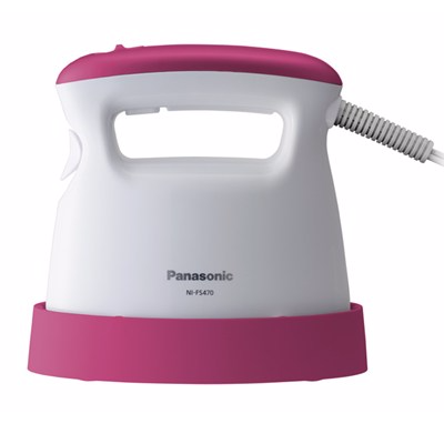 樂聲 Panasonic NI-FS470 便攜式蒸氣掛熨機 桃紅色 香港行貨