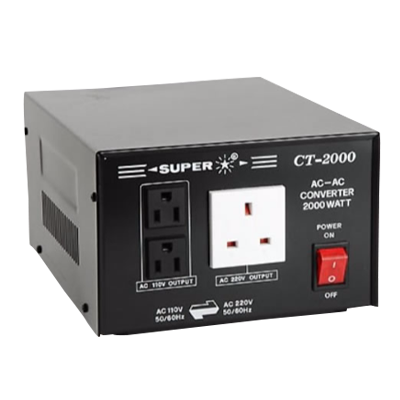 Super CT-2000 2000W 雙向變壓器