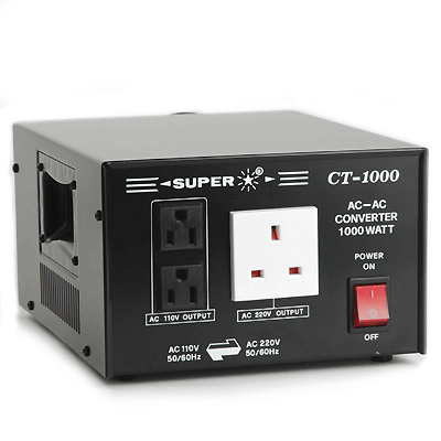 Super CT-1000 1000W 雙向變壓器