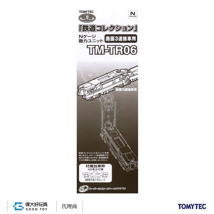 TOMYTEC 281993 鐵道系列 動力 TM-TR06 (路面3連接車用)