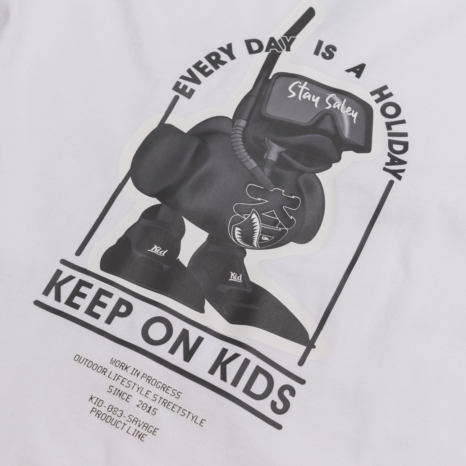 KID ® 黑色小鴨潛水短T