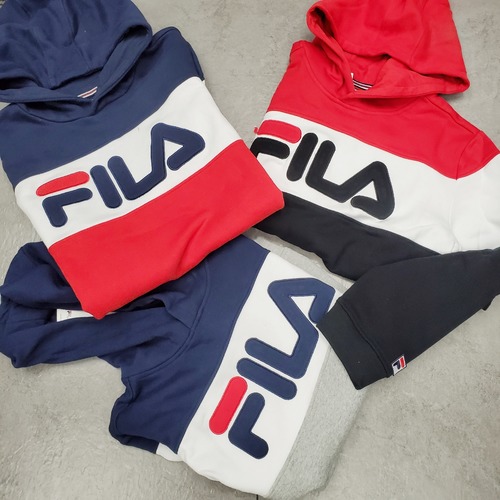 fila colorblock slip on