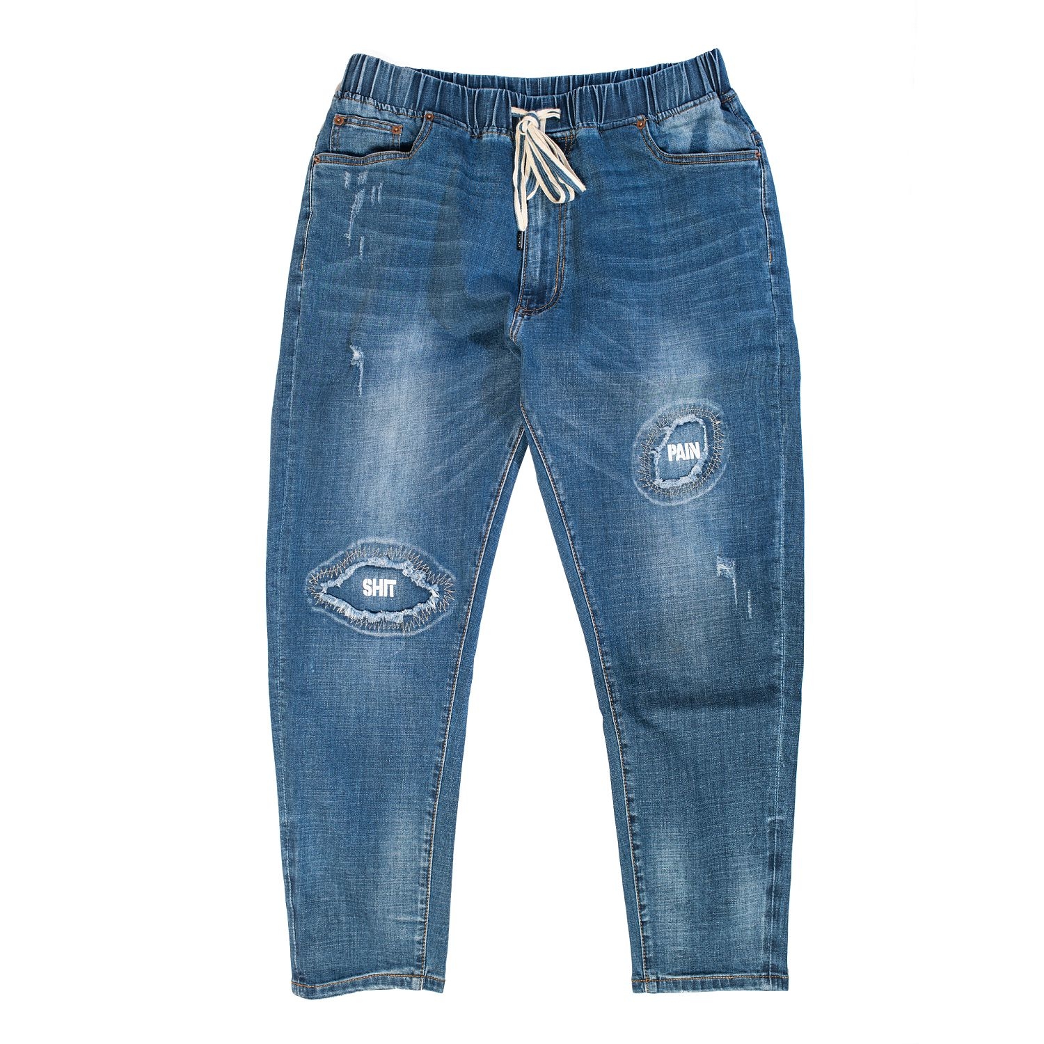 KID ® 水洗彈性丹寧長褲