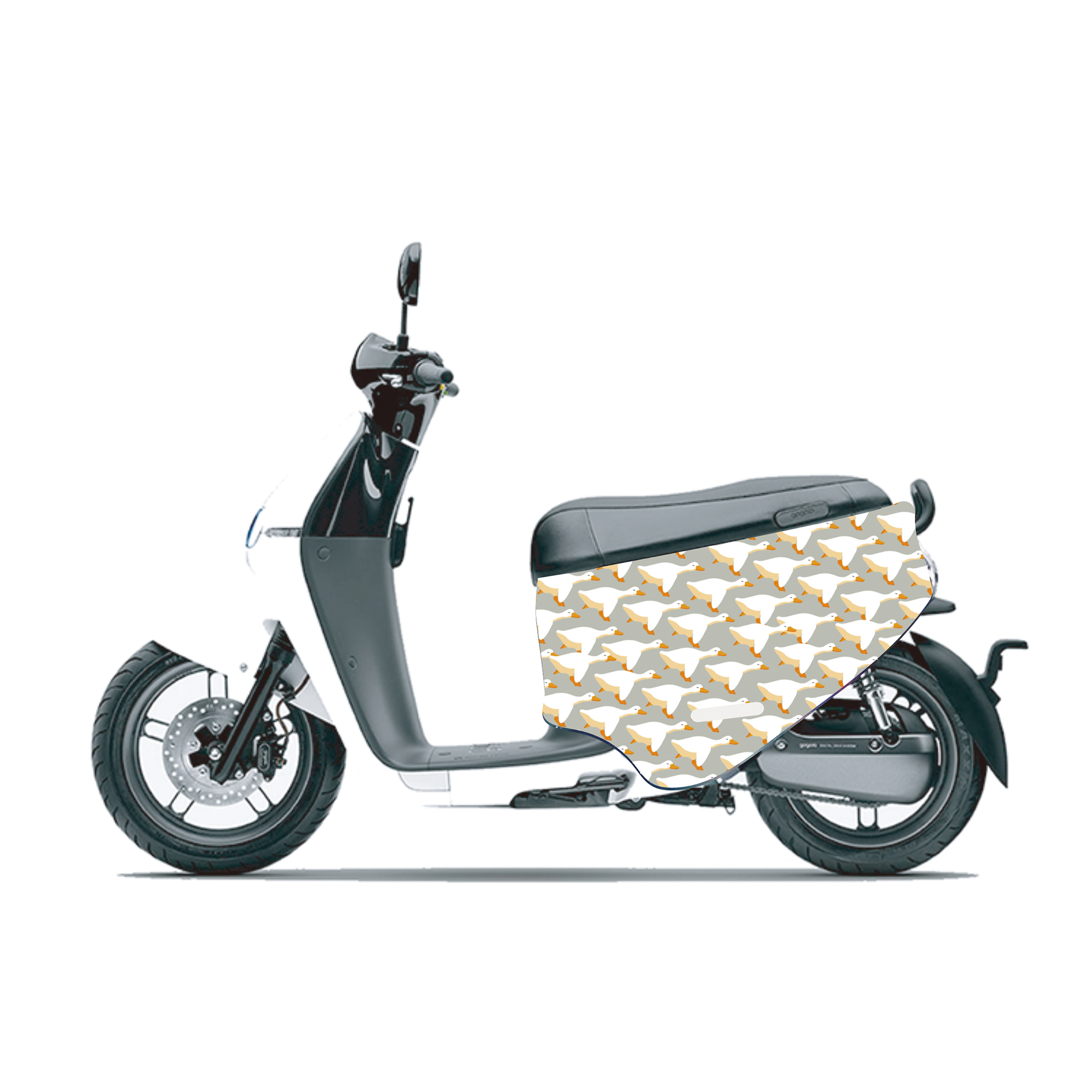 BLR gogoro ID88 滿滿的老天鵝 雙面車套 車身防刮套 潛水衣布 防刮套 保護套 車套 機車配備 電動車防刮 智慧雙輪