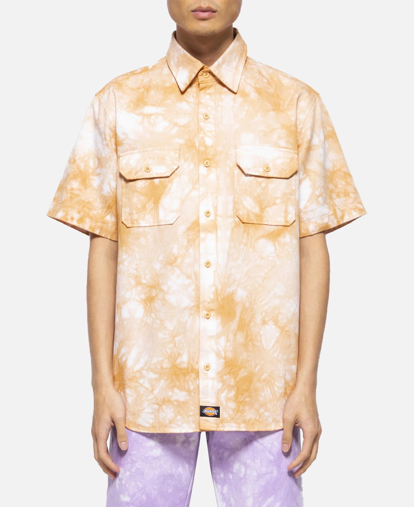【CLOT X DICKIES】DRAGON TIE DIE S/S WORK SHIRT