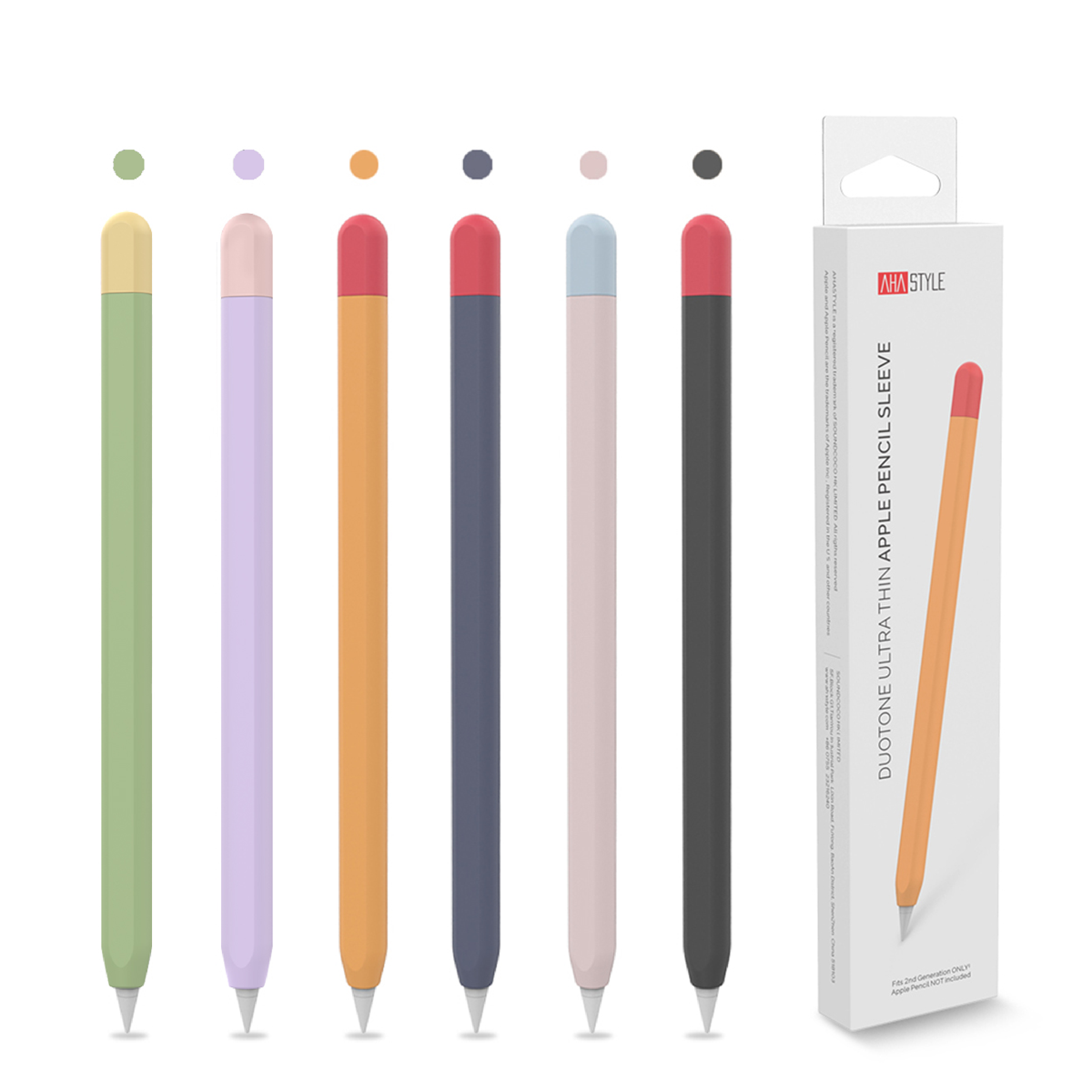 Apple Pencil 第二代 矽膠保護筆套