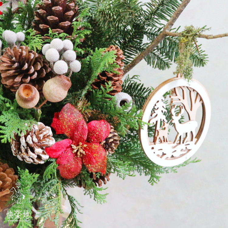 耶誕禮讚 I 聖誕節盆花  XM191302