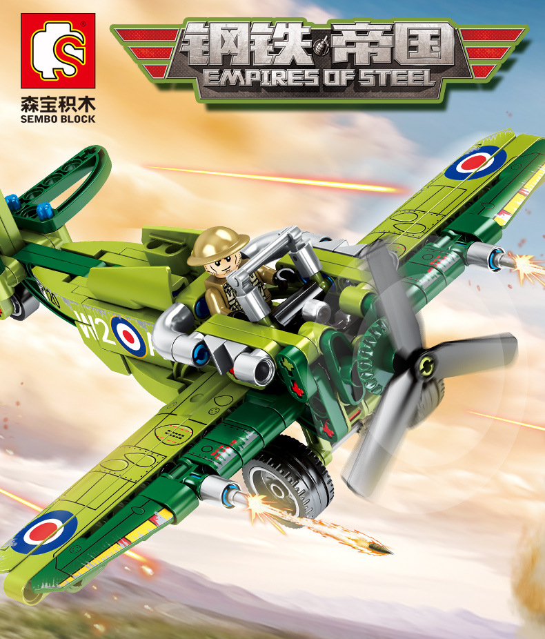 Military Plane EMPIRES OF STEEL MILITARY NO BOX SB704101