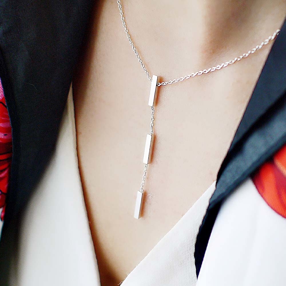 天際線純銀項鍊/SN868