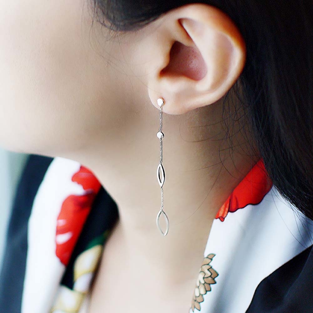 一簾幽夢純銀耳環/SE801