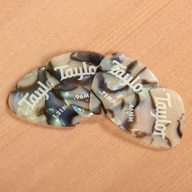 Taylor (8074-4片/組) Celluloid 351 吉他彈片 ABALONE PICK