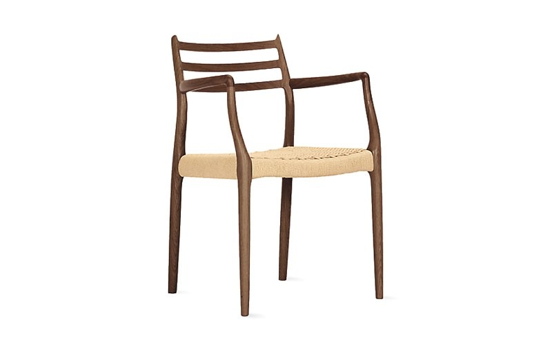 Model-62 N.O. Møller－胡桃木、原色紙纖
