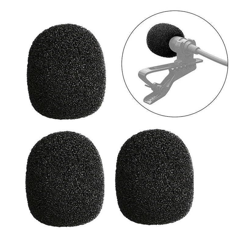 BOYA BY-B05F 領夾式麥克風海綿套(一組三入)