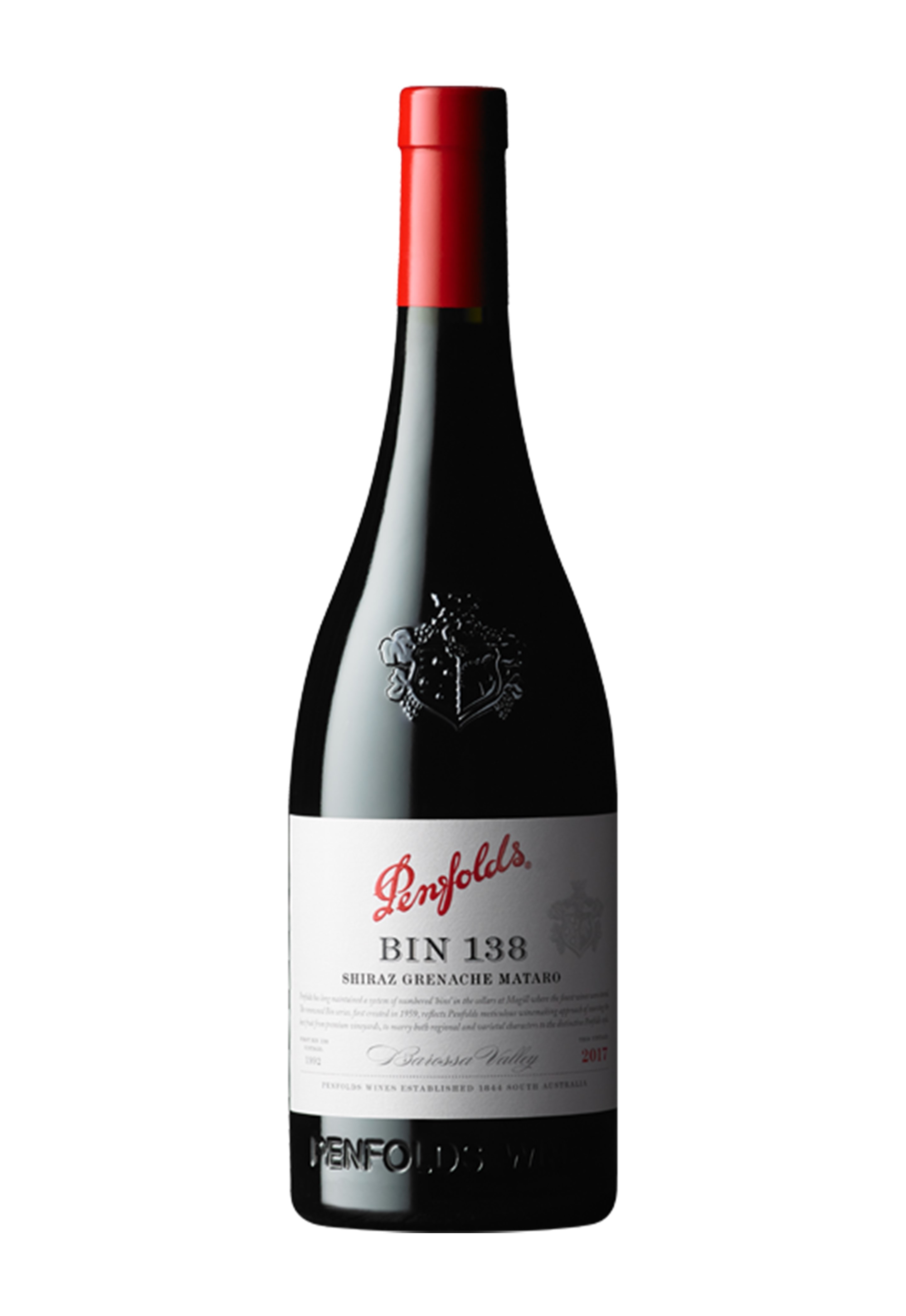 Penfolds Bin 138 Barossa Valley Shiraz Grenache Mataro 2018 Cork