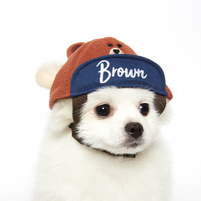 ✤ Odd Pet ✤ Line Friends 棒球帽 (熊大)