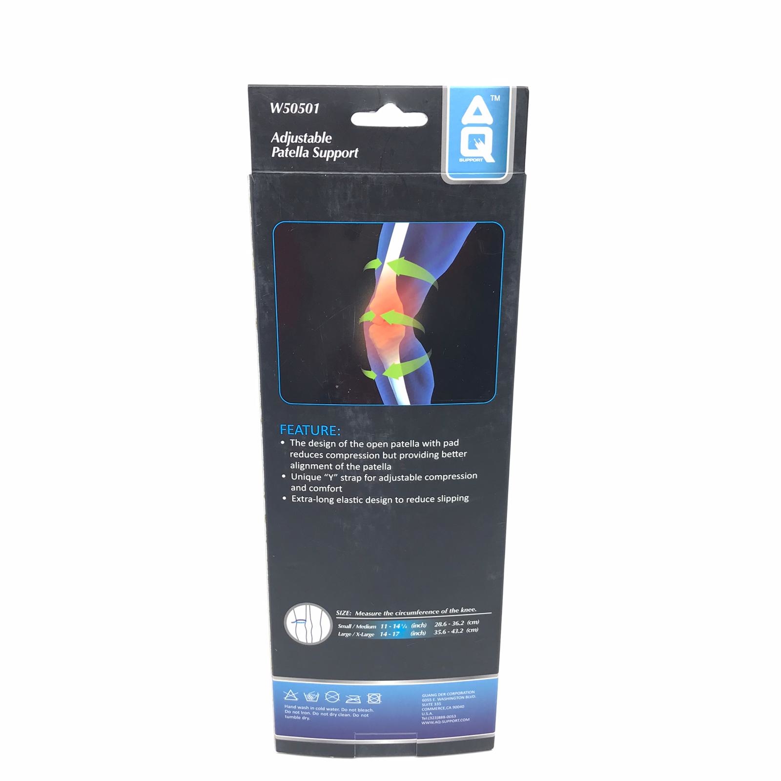 AQ SUPPORT 魔術貼 可調節 護膝 W50501