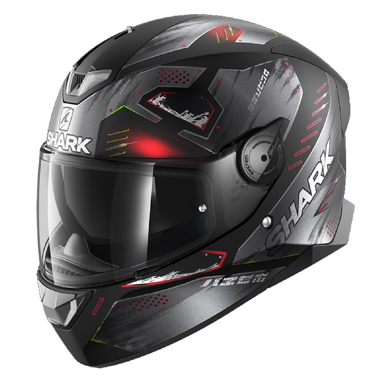 美品　LED光るフルフェイス　SHARK Skwal 2.2 Venger Shark Skwal 2 Venger Helmet