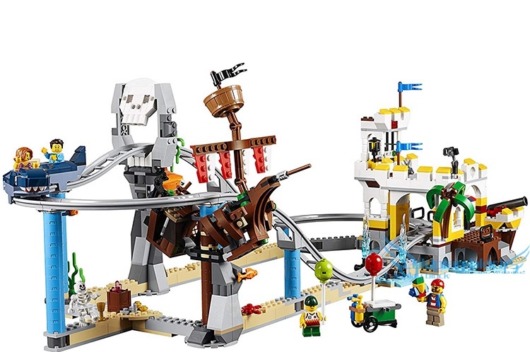Pirate Roller Coaster Creator Building Set NO BOX LA11055