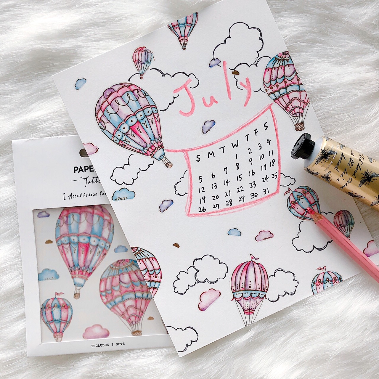 粉紅熱氣球 Air Balloons