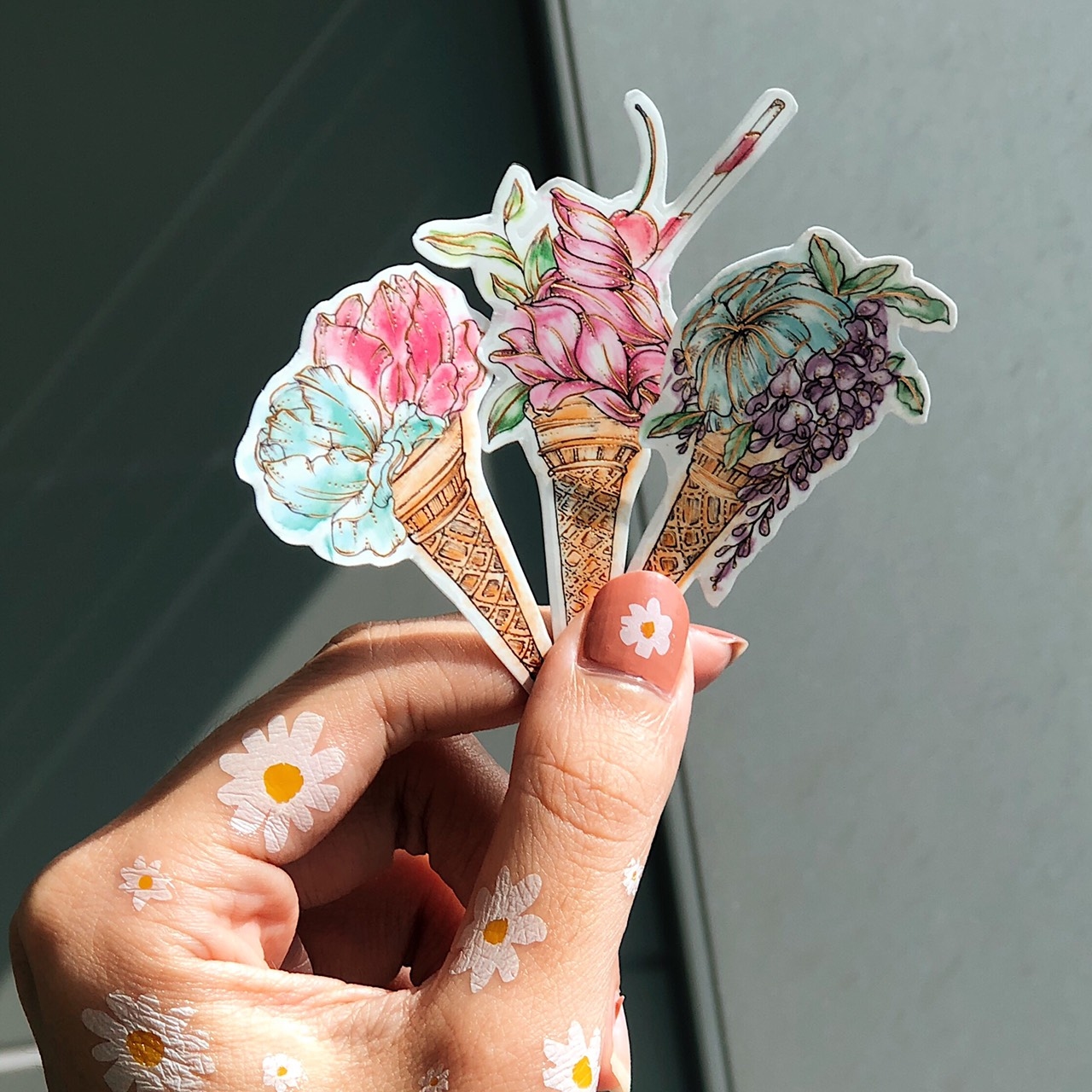 冰淇淋花 Floral ice cream