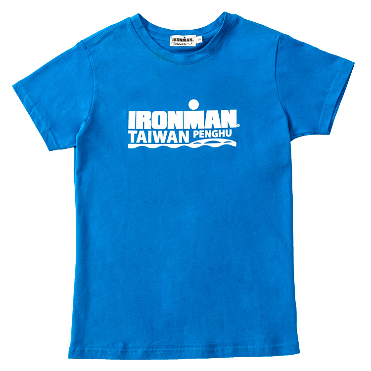 IRONMAN TAIWAN PENGHU LOGO T-Shirt - 女 (寶藍)#