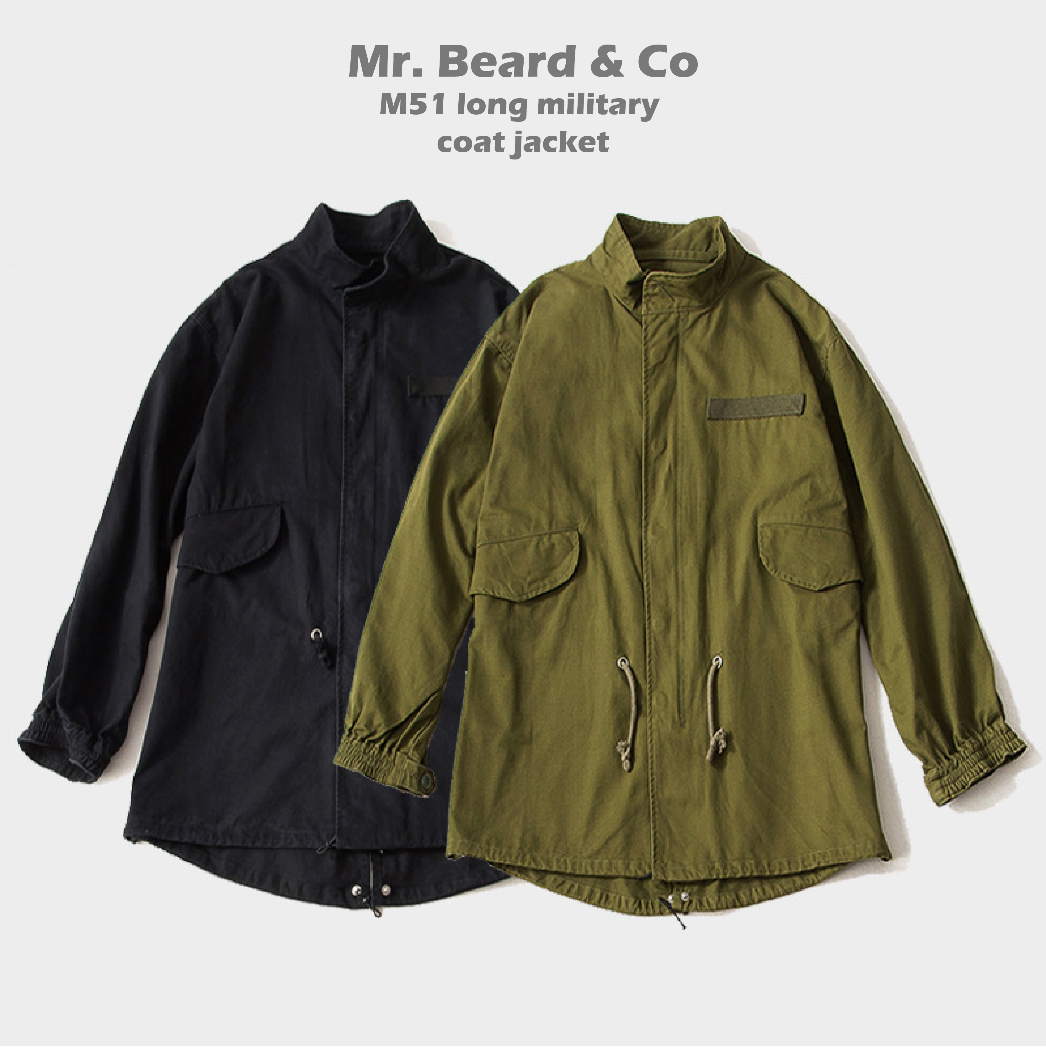 M51 long military coat jacket