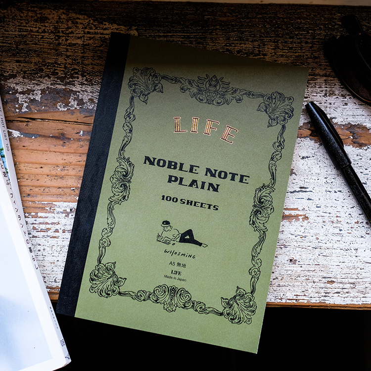WHOSMiNG × LiFE Noble Note 限定筆記本 A5 空白