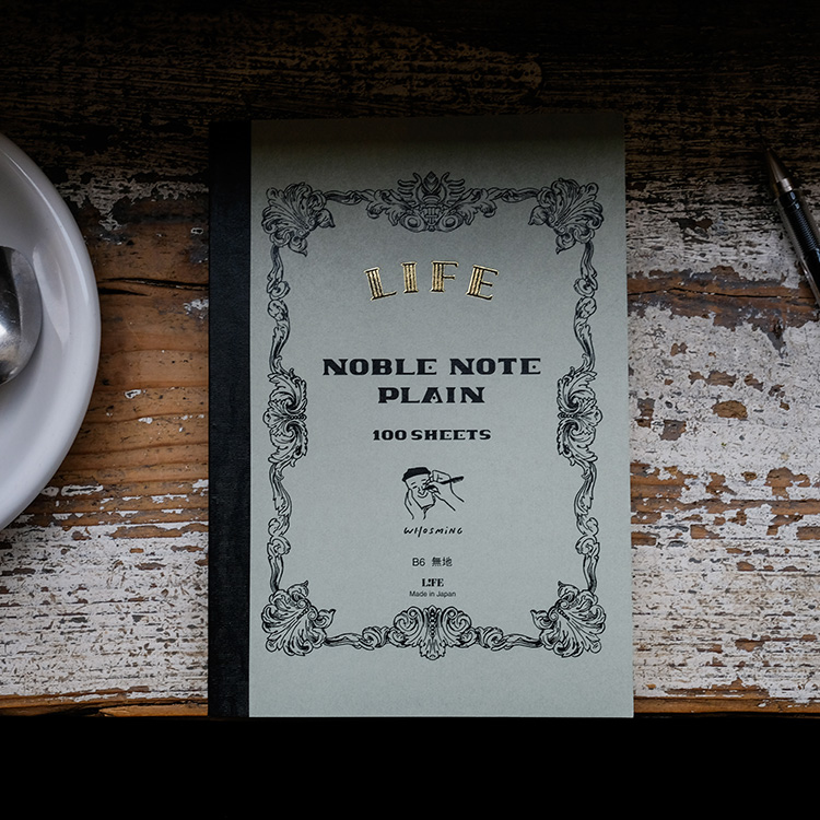 WHOSMiNG × LiFE Noble Note 限定筆記本 B6 空白