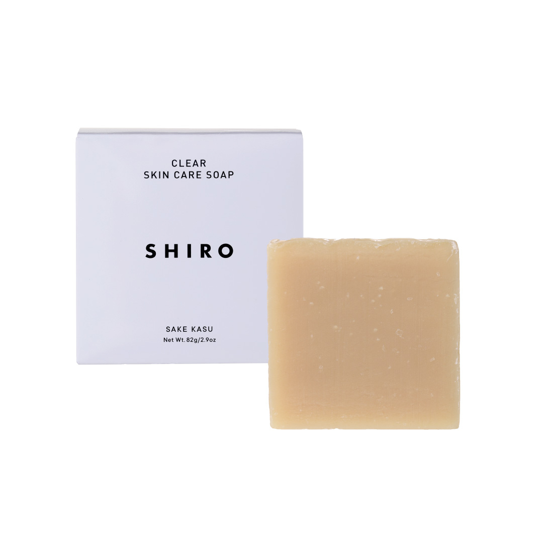 SHIRO Clear Skin Care Soap Sake Kasu 82g