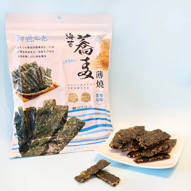 【海邊走走】海苔蕎麥薄燒