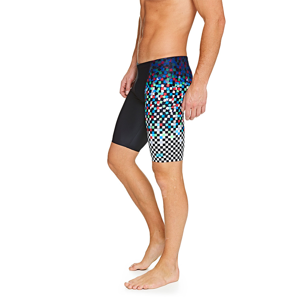 ZOGGS 男性《方塊》及膝泳褲