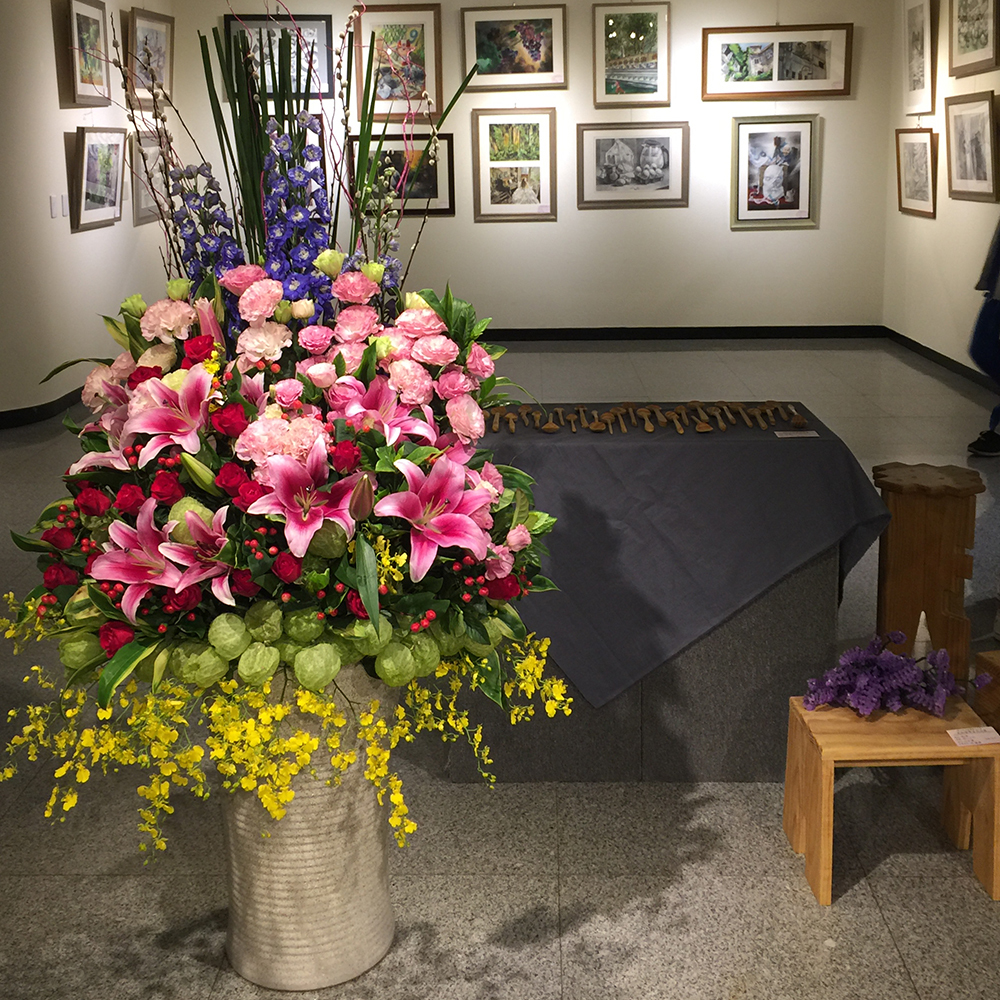 小薇花藝工坊SWFLORIST展覽花藝布置