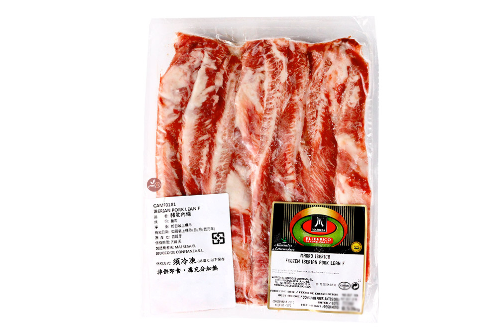 伊比利黑豬肋內條